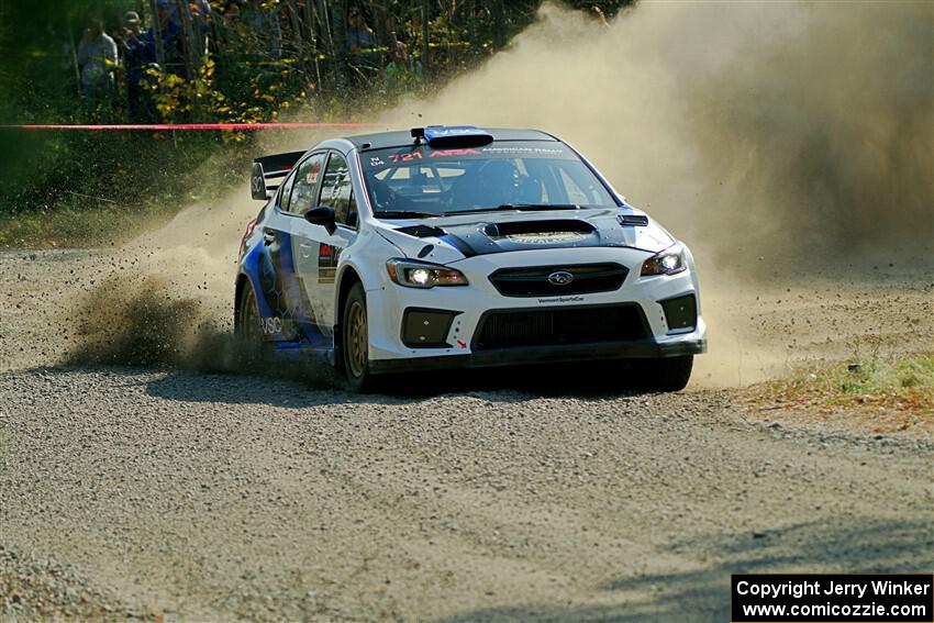 Conner Martell / Alex Gelsomino Subaru WRX STi on SS1, Al's Playground I.