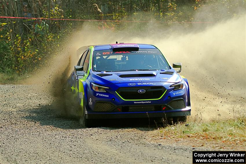 Lia Block / Keaton Williams Subaru WRX ARA24 on SS1, Al's Playground I.