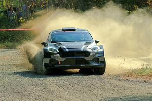 Javier Olivares / K.J. Miller Ford Fiesta Rally2 on SS1, Al's Playground I.