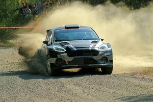 Javier Olivares / K.J. Miller Ford Fiesta Rally2 on SS1, Al's Playground I.