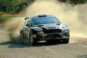 Javier Olivares / K.J. Miller Ford Fiesta Rally2 on SS1, Al's Playground I.