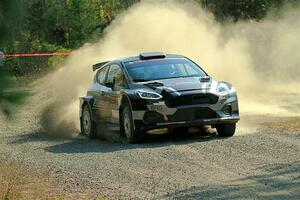 Javier Olivares / K.J. Miller Ford Fiesta Rally2 on SS1, Al's Playground I.