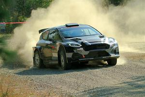 Javier Olivares / K.J. Miller Ford Fiesta Rally2 on SS1, Al's Playground I.