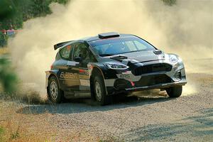 Javier Olivares / K.J. Miller Ford Fiesta Rally2 on SS1, Al's Playground I.