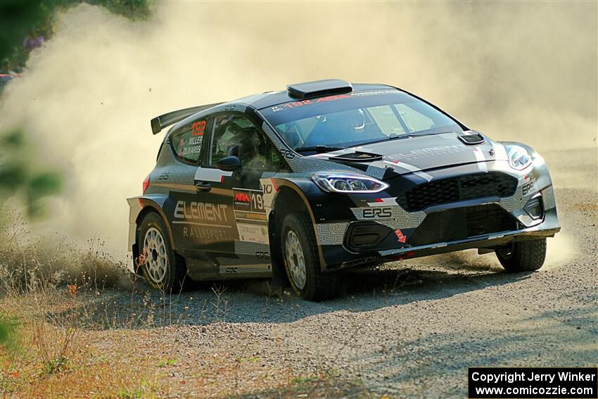 Javier Olivares / K.J. Miller Ford Fiesta Rally2 on SS1, Al's Playground I.