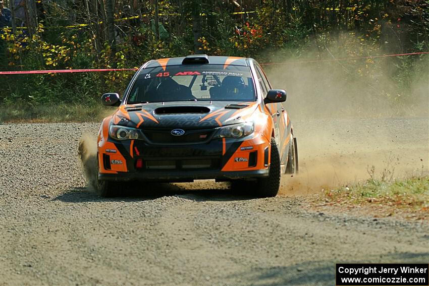 Grzegorz Bugaj / Ela Dziubanski Subaru WRX STi on SS1, Al's Playground I.