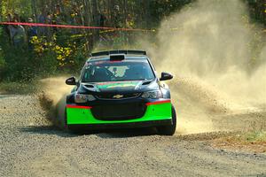 Pat Moro / Ole Holter Chevy Sonic LS on SS1, Al's Playground I.