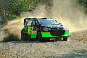 Pat Moro / Ole Holter Chevy Sonic LS on SS1, Al's Playground I.