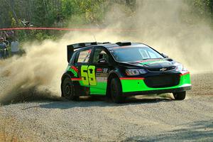 Pat Moro / Ole Holter Chevy Sonic LS on SS1, Al's Playground I.