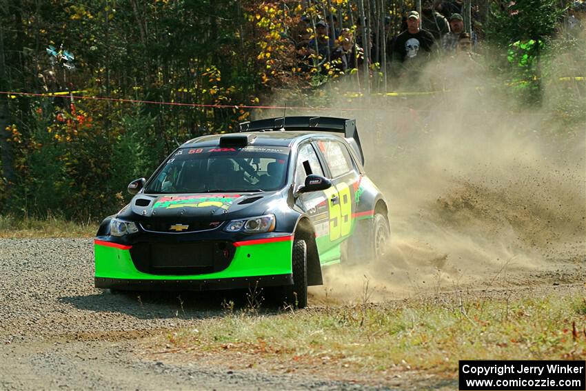 Pat Moro / Ole Holter Chevy Sonic LS on SS1, Al's Playground I.