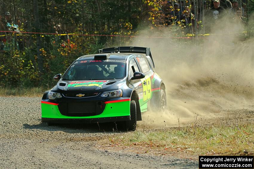 Pat Moro / Ole Holter Chevy Sonic LS on SS1, Al's Playground I.