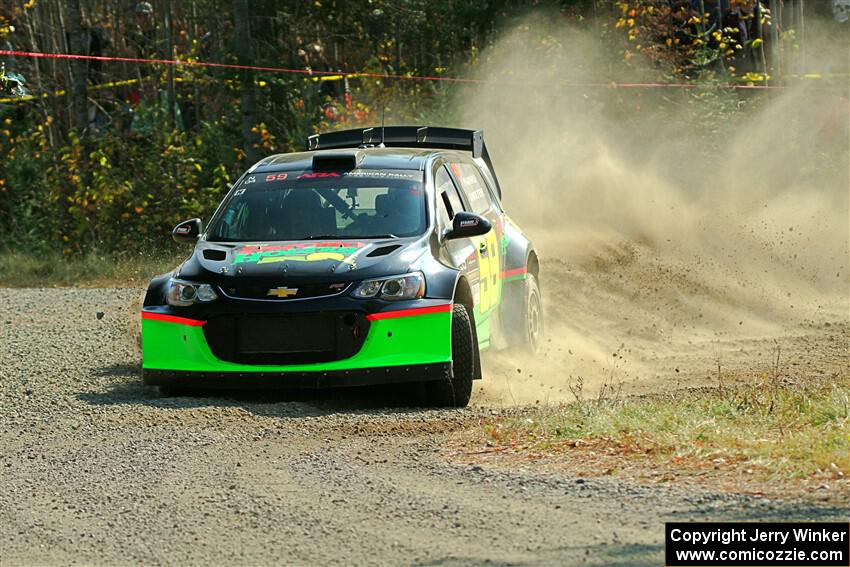 Pat Moro / Ole Holter Chevy Sonic LS on SS1, Al's Playground I.