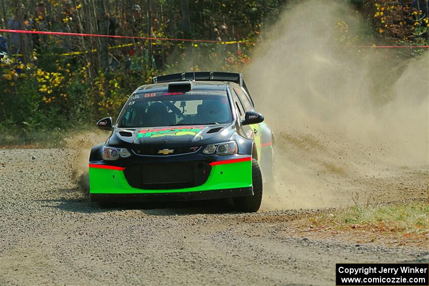 Pat Moro / Ole Holter Chevy Sonic LS on SS1, Al's Playground I.