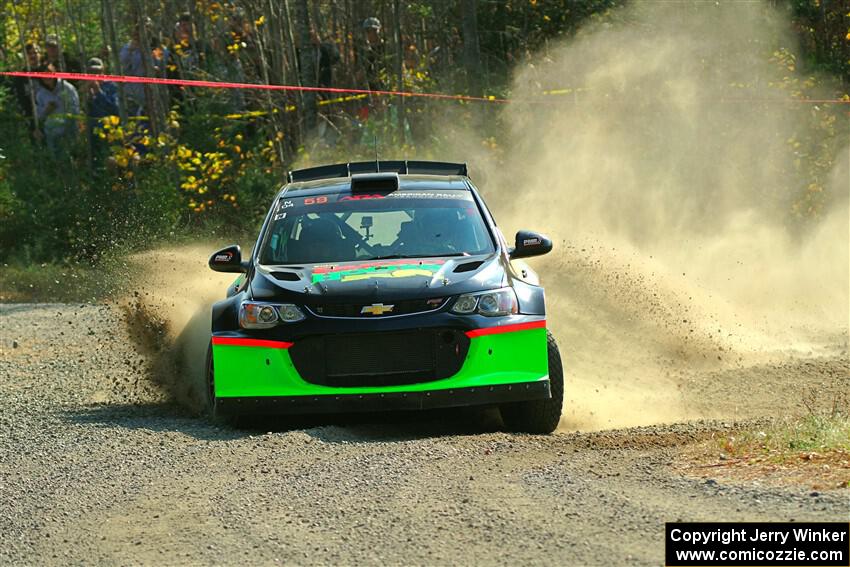 Pat Moro / Ole Holter Chevy Sonic LS on SS1, Al's Playground I.