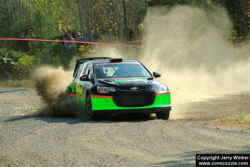 Pat Moro / Ole Holter Chevy Sonic LS on SS1, Al's Playground I.