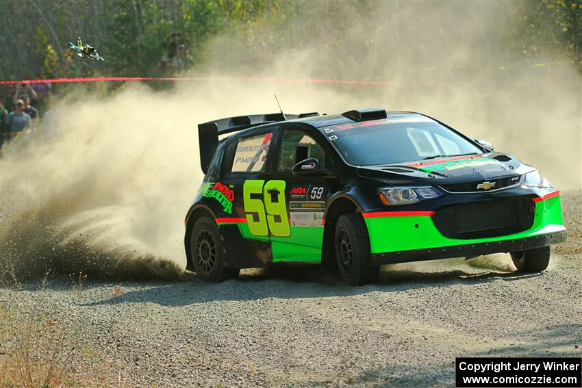 Pat Moro / Ole Holter Chevy Sonic LS on SS1, Al's Playground I.