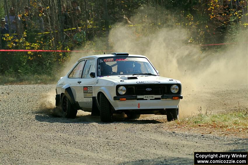 Ryan Booth / Nick Dobbs Ford Escort Mk II on SS1, Al's Playground I.