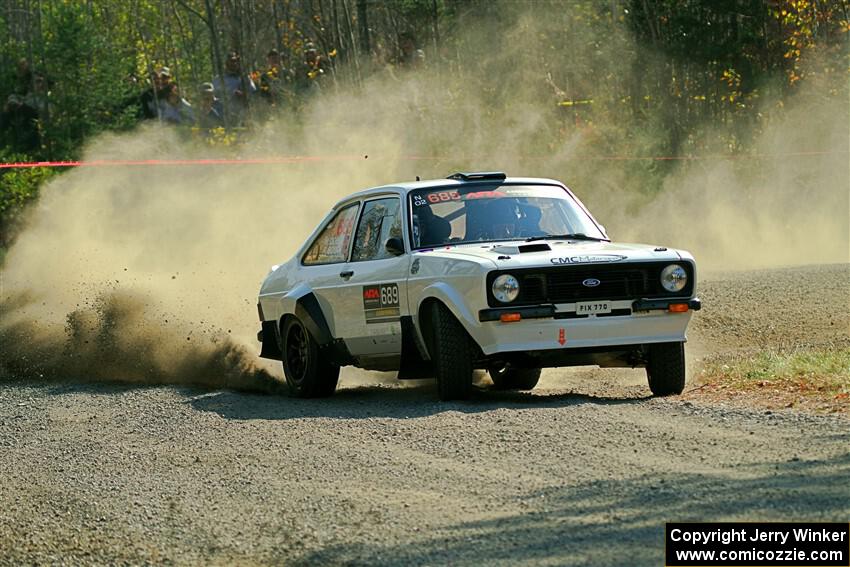 Ryan Booth / Nick Dobbs Ford Escort Mk II on SS1, Al's Playground I.