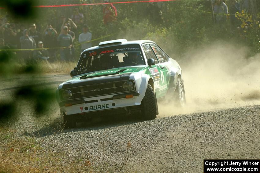 Seamus Burke / Gary McElhinney Ford Escort Mk II on SS1, Al's Playground I.