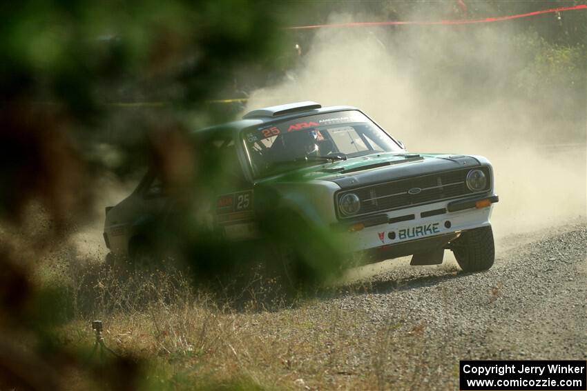 Seamus Burke / Gary McElhinney Ford Escort Mk II on SS1, Al's Playground I.