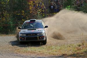 Dylan Gondyke / Zach Stewart Subaru Impreza on SS1, Al's Playground I.