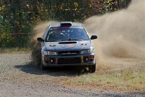 Dylan Gondyke / Zach Stewart Subaru Impreza on SS1, Al's Playground I.