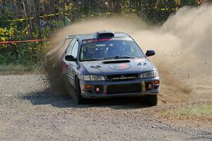 Dylan Gondyke / Zach Stewart Subaru Impreza on SS1, Al's Playground I.