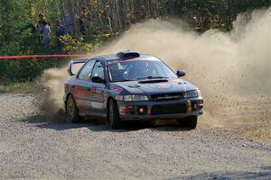 Dylan Gondyke / Zach Stewart Subaru Impreza on SS1, Al's Playground I.