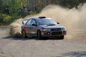 Dylan Gondyke / Zach Stewart Subaru Impreza on SS1, Al's Playground I.