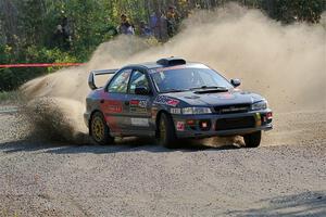 Dylan Gondyke / Zach Stewart Subaru Impreza on SS1, Al's Playground I.