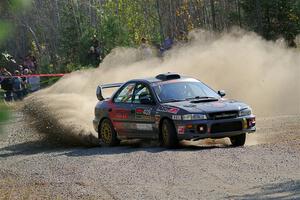 Dylan Gondyke / Zach Stewart Subaru Impreza on SS1, Al's Playground I.