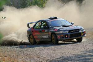 Dylan Gondyke / Zach Stewart Subaru Impreza on SS1, Al's Playground I.