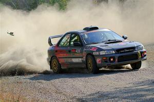 Dylan Gondyke / Zach Stewart Subaru Impreza on SS1, Al's Playground I.