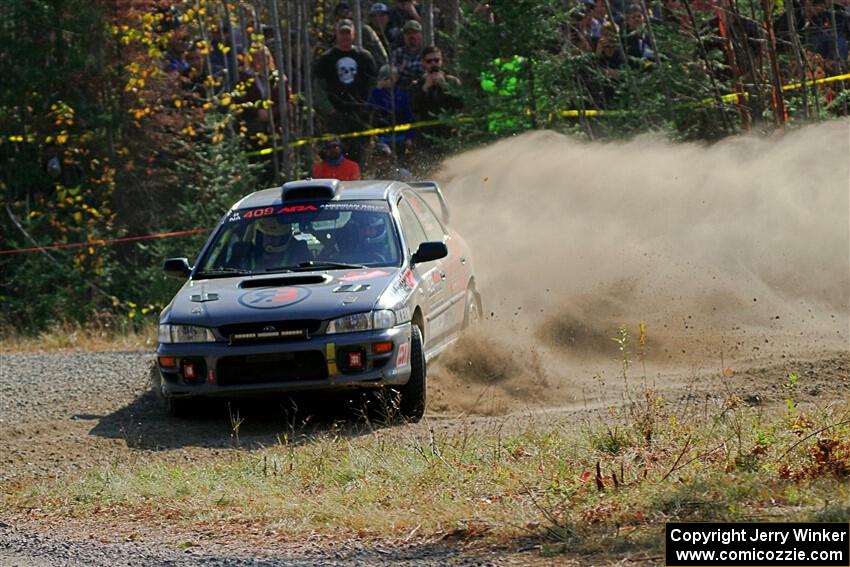 Dylan Gondyke / Zach Stewart Subaru Impreza on SS1, Al's Playground I.