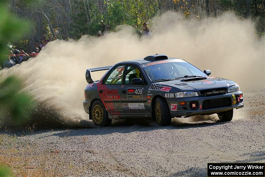 Dylan Gondyke / Zach Stewart Subaru Impreza on SS1, Al's Playground I.