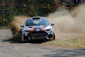 Cameron Steely / Preston Osborn Ford Focus RS on SS1, Al's Playground I.