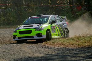 Tim Rooney / Claudia Barbera-Pullen Subaru WRX STi on SS1, Al's Playground I.