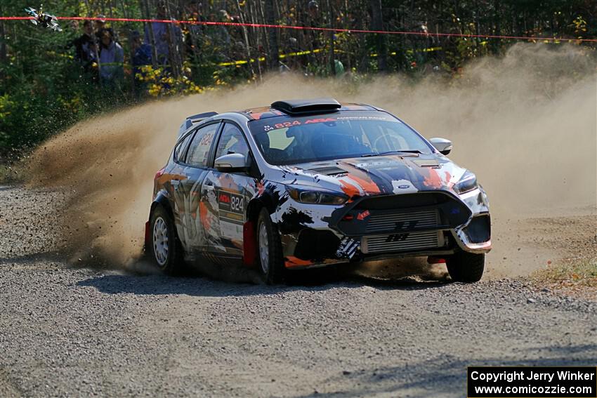 Cameron Steely / Preston Osborn Ford Focus RS on SS1, Al's Playground I.