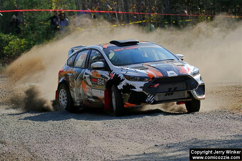 Cameron Steely / Preston Osborn Ford Focus RS on SS1, Al's Playground I.