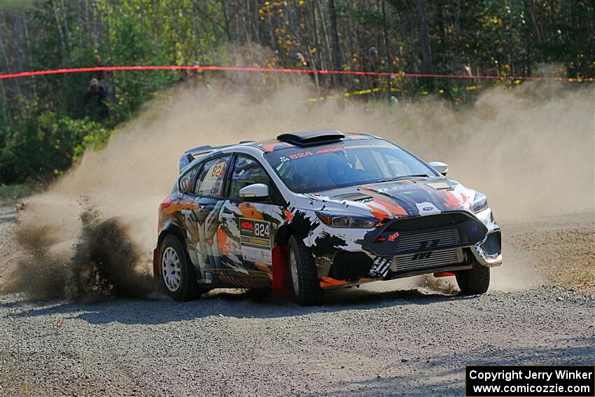 Cameron Steely / Preston Osborn Ford Focus RS on SS1, Al's Playground I.