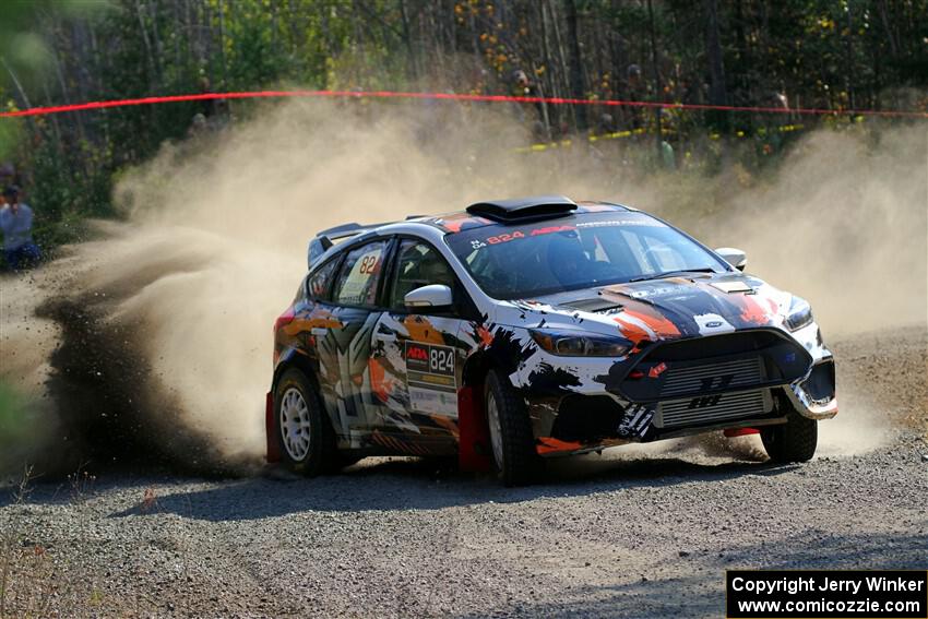 Cameron Steely / Preston Osborn Ford Focus RS on SS1, Al's Playground I.