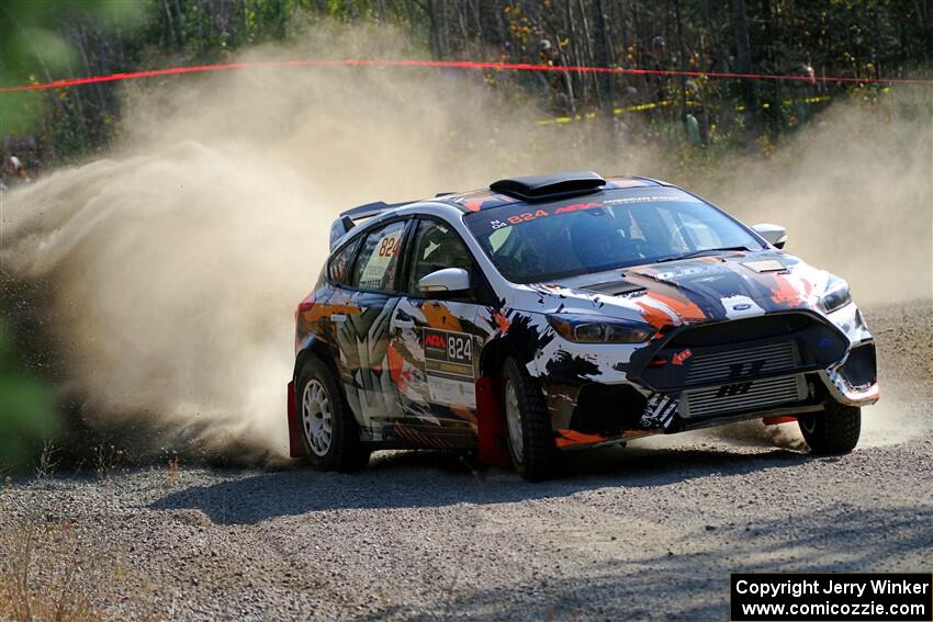 Cameron Steely / Preston Osborn Ford Focus RS on SS1, Al's Playground I.