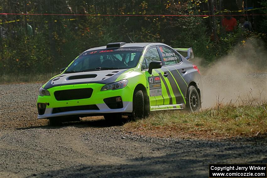 Tim Rooney / Claudia Barbera-Pullen Subaru WRX STi on SS1, Al's Playground I.