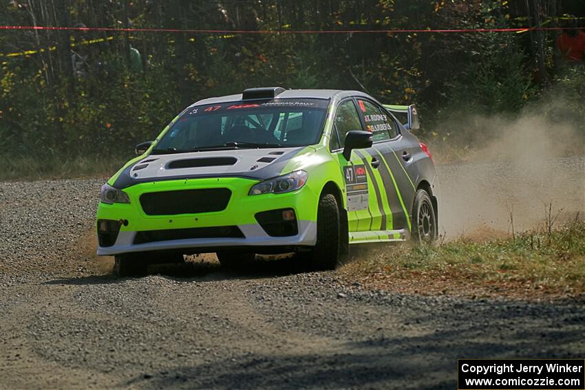 Tim Rooney / Claudia Barbera-Pullen Subaru WRX STi on SS1, Al's Playground I.