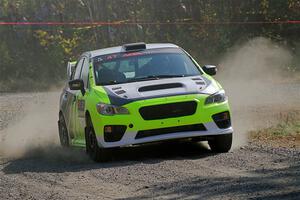 Tim Rooney / Claudia Barbera-Pullen Subaru WRX STi on SS1, Al's Playground I.