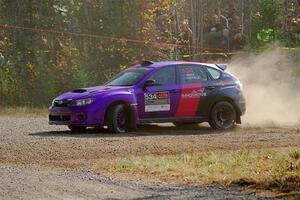 Silas Himes / Aleut Hatfield Subaru WRX STi on SS1, Al's Playground I.