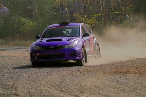 Silas Himes / Aleut Hatfield Subaru WRX STi on SS1, Al's Playground I.