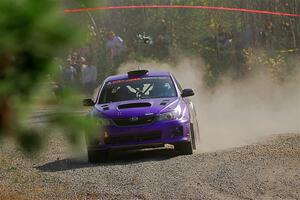 Silas Himes / Aleut Hatfield Subaru WRX STi on SS1, Al's Playground I.