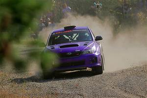 Silas Himes / Aleut Hatfield Subaru WRX STi on SS1, Al's Playground I.