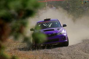 Silas Himes / Aleut Hatfield Subaru WRX STi on SS1, Al's Playground I.